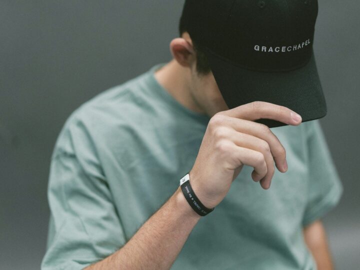 Man wearing a cap