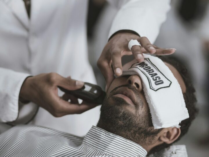 FULL HAIR CUT & SHAVE — TGR East service at Orange & Teal